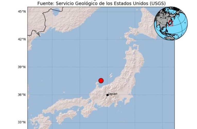 Japón: terremoto de magnitud 6,3 sacudió el oeste del país