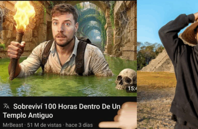 MrBeast rompe el silencio tras críticas por su video en zonas arqueológicas de México: ‘Es falso y me entristece’